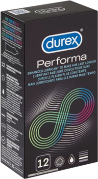 Kondómy na výdrž Durex Performa