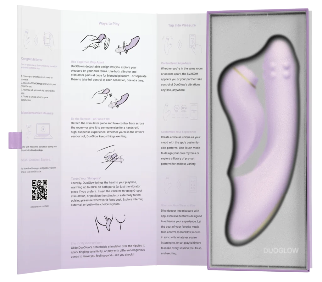 SVAKOM – Vibrátor DUOGLOW